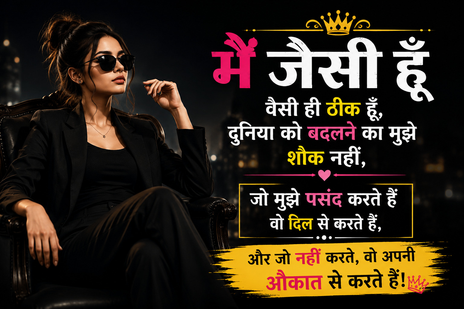 Attitude Shayari for Girls in Hindi | दमदार ऐटिट्यूड शायरी कलेक्शन