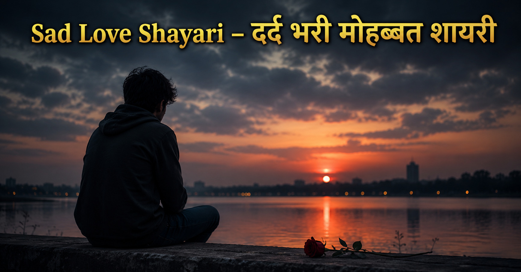 Sad Love Shayari – दर्द भरी मोहब्बत शायरी