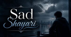150+ Best Sad Shayari in English & Hindi for Broken Hearts 
