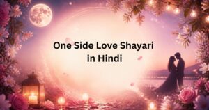 Best One Side Love Shayari in Hindi | दर्द भरी एकतरफा मोहब्बत शायरी