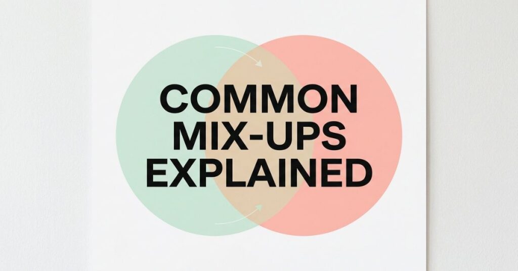 Common Mix-Ups Explained