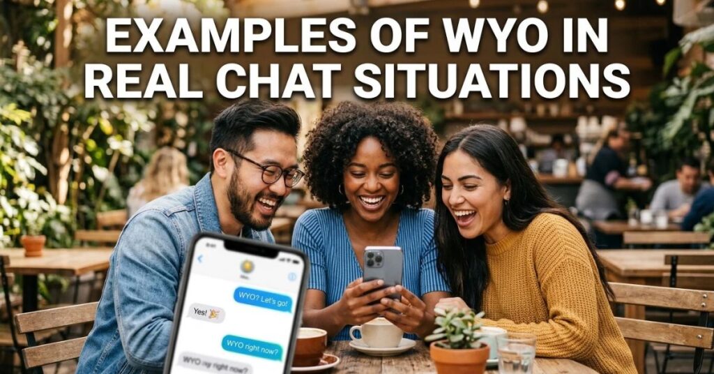 Examples of WYO in Real Chat Situations