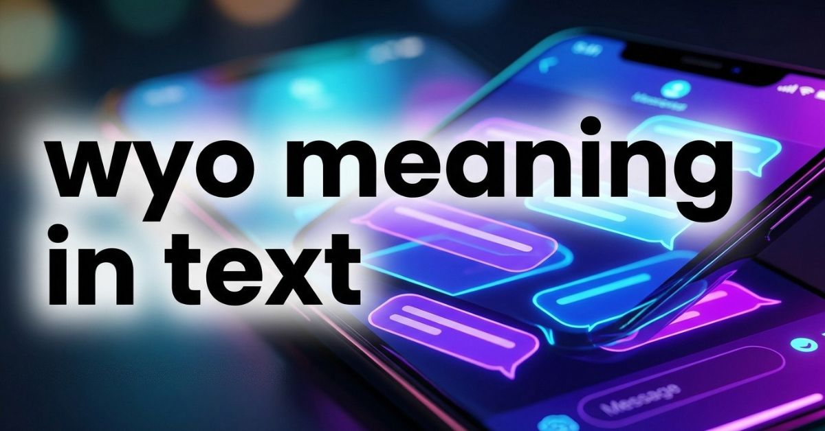 wyo meaning in text