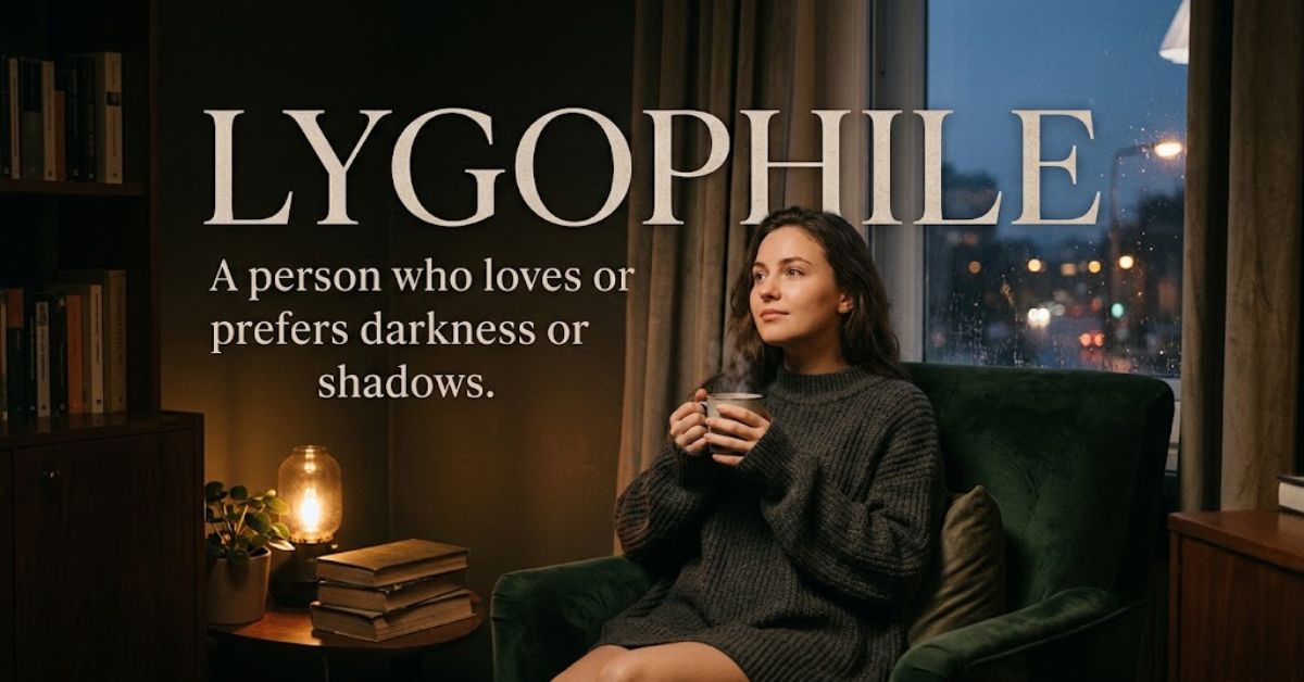 Lygophile Meaning
