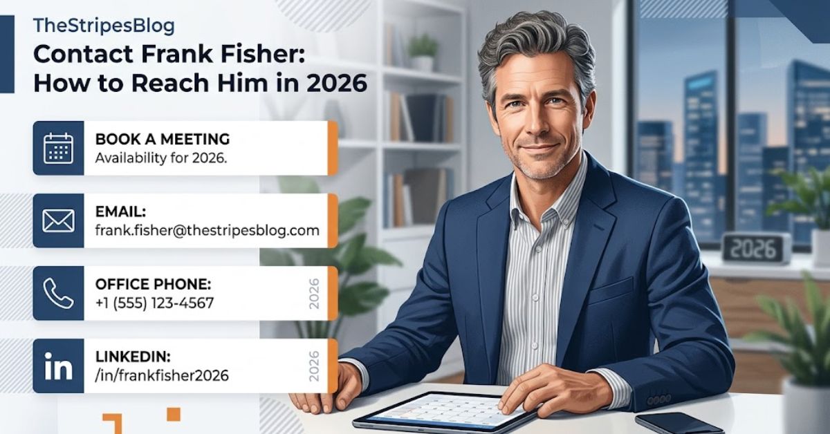 TheStripesBlog Contact Frank Fisher